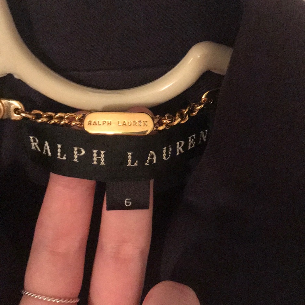 Navy blue Ralph Lauren Black Label Rain Coat - Picture 2 of 6